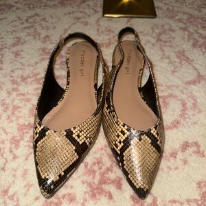 Madden Girl Snake Flats